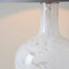 Rosalie Speckled White Glass Table Lamp