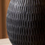 Luet Black Wood Table Lamp Base