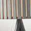 Hemsby Grey Wash Wood Slat Floor Lamp