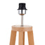 Margate Natural Wood Floor Lamp Base