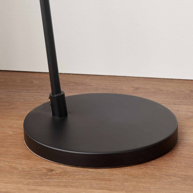 Silas Black Task Floor Lamp