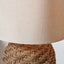 Jose Brown Woven Seagrass Floor Lamp