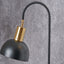 Chelsea Black Domed Task Floor Lamp