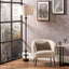 Enzo Matt Black Candlestick Floor Lamp Base