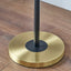 Laurie Black and Gold Rise and Fall Floor Lamp