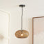 Ivana Black and Natural Rattan Pendant