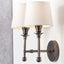 Pierre Antique Bronze Double Wall Light