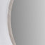 Colton Grey Slim Round Wall Mirror