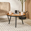 Denholm Natural and Black Coffee Table