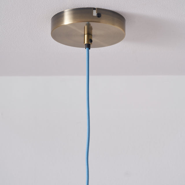 Designers Guild Tortona Cobalt Blue Ceiling Pendant