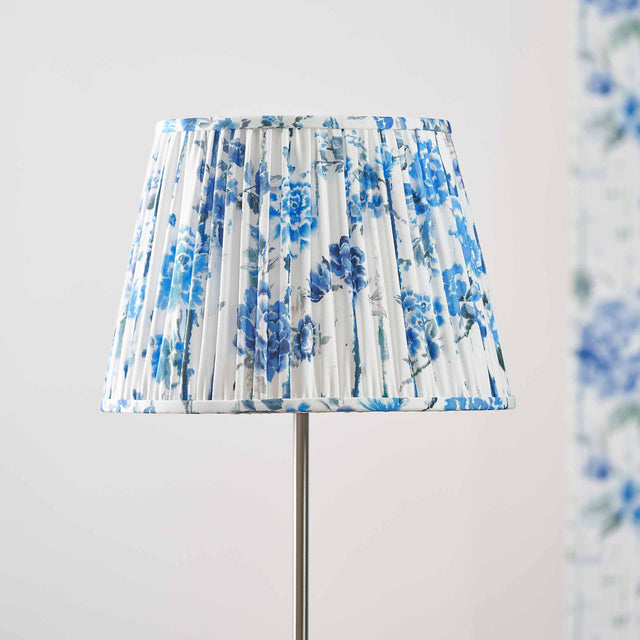 Designers Guild Kyoto Flower Cobalt Tapered Lampshade