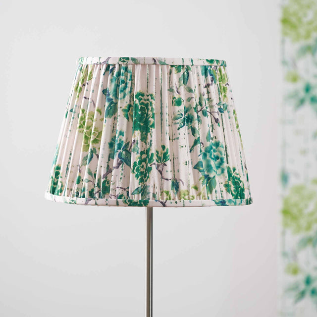 Designers Guild Kyoto Flower Emerald Tapered Lampshade