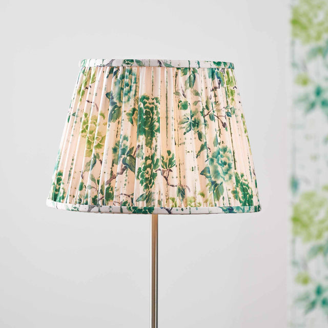 Designers Guild Kyoto Flower Emerald Tapered Lampshade