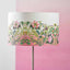 Designers Guild Ikebana Damask Fuchsia Cylinder Lampshade