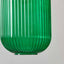 Designers Guild Varese Emerald Ribbed Glass Pendant