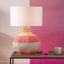 Designers Guild Brera Large Pimento Rattan Table Lamp