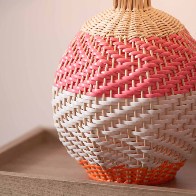 Designers Guild Brera Pimento Rattan Table Lamp