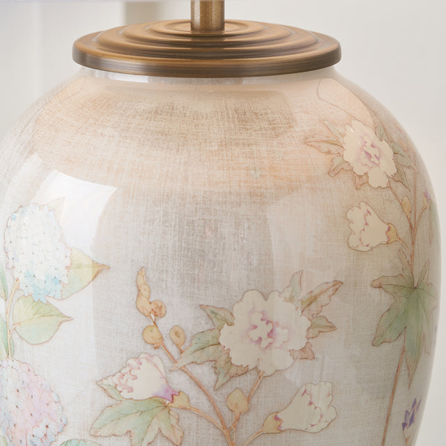 Jenny Worrall Daikon Flower Medium Glass Table Lamp Bas