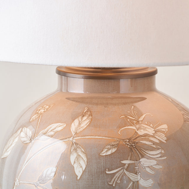 Jenny Worrall Honeysuckle Large Glass Table Lamp Base