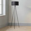 Vitti Matt Black Tripod Floor Lamp