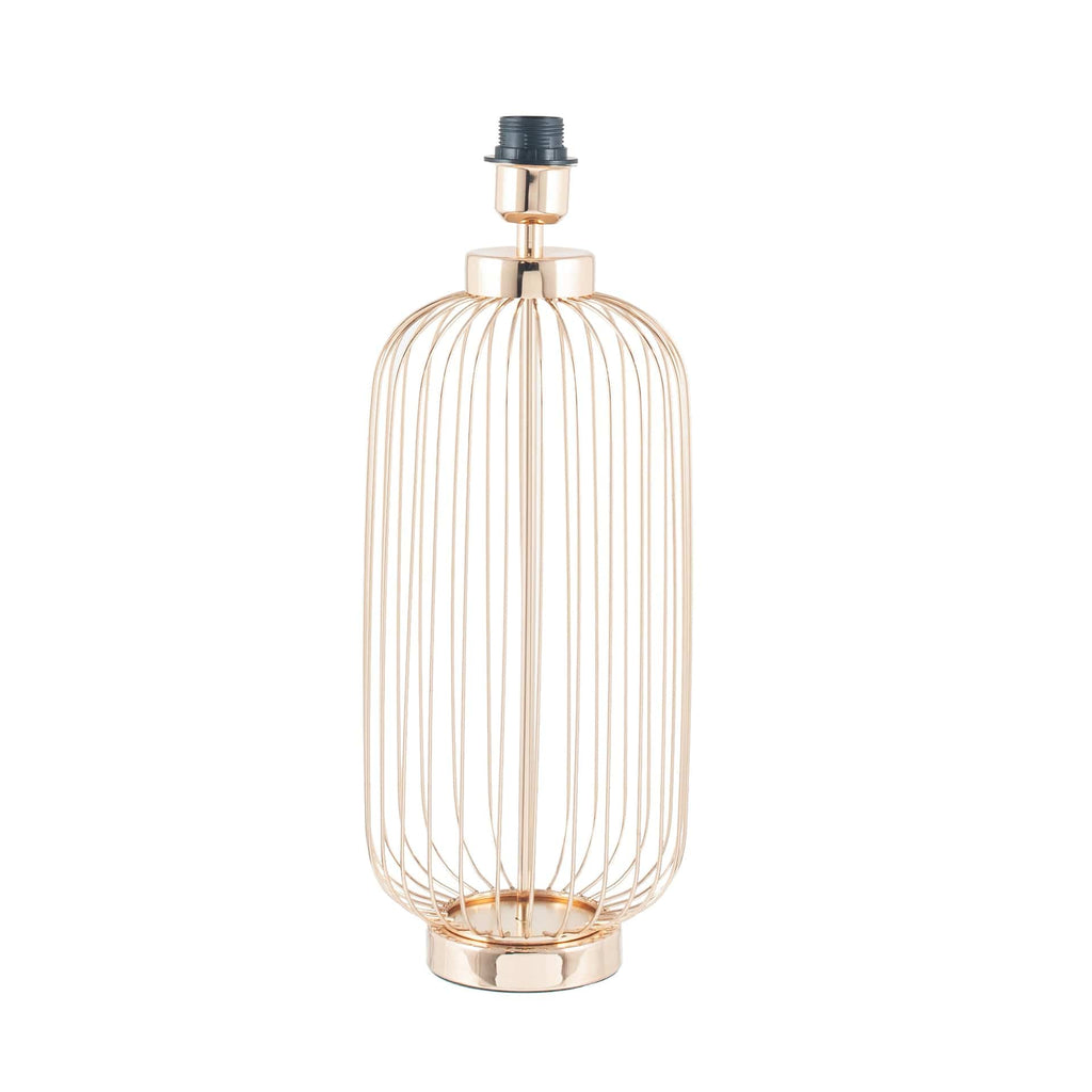 French Gold Metal Wire Tall Table Lamp | Lighting | Ruma