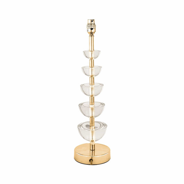 Ruma Glass And Antique Brass Table Lamp | Lighting | Rūma