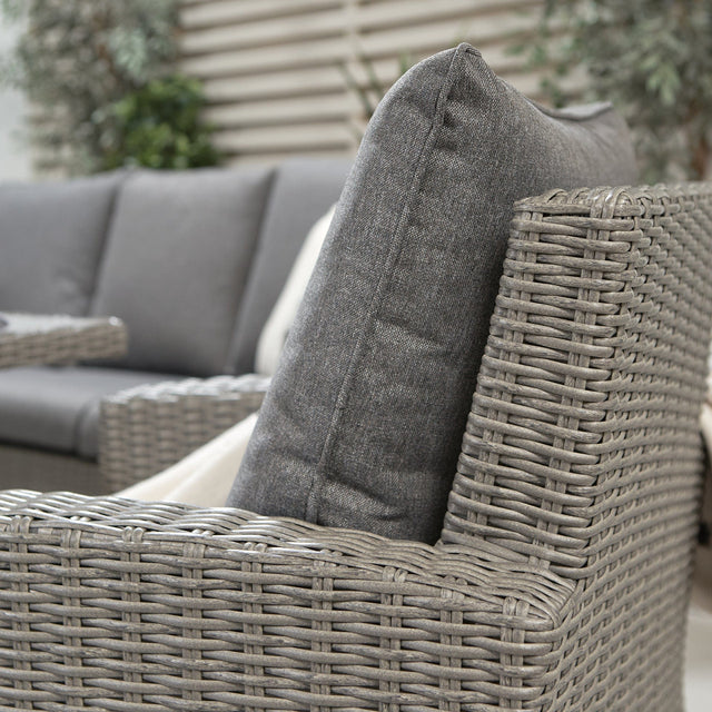 3 seat best sale outdoor lounge